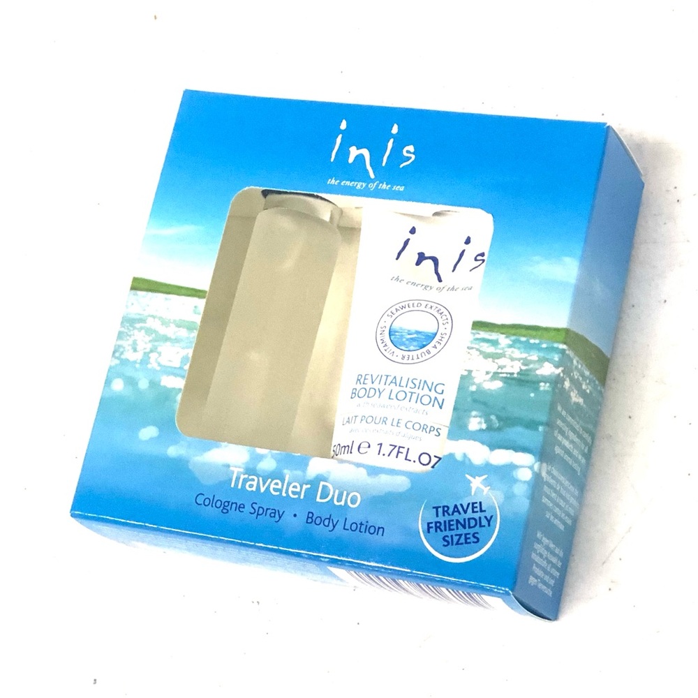 Inis Traveler Duo Revitalising Body Lotion - White - Picture 2 of 5